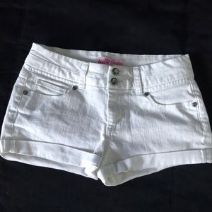 White Shorts